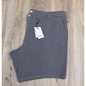 NWT ROBERT GRAHAM Lonestar Grey Classic Fit Shorts -‎ Men's Size 48 Big and Tall